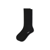 Men's Merino Cashmere Blend Fine Rib Calf Socks