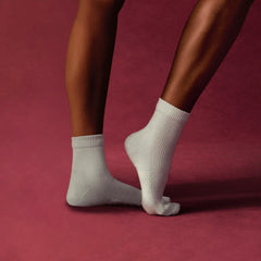 Women's Modern Rib Quarter Socks