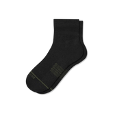 Men's Merino Wool Blend Modern Rib Quarter Socks