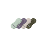 Women's Mid-Cut Cushioned No Show Sock 4-Pack