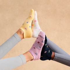 Women's Garden Party Ankle Sock 4-Pack