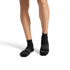 Men's Merino Wool Blend Quarter Socks