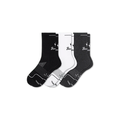 Men's Run Half Calf Sock 3-Pack