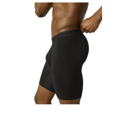 Men's Cotton Modal Blend Long Boxer Brief 8"