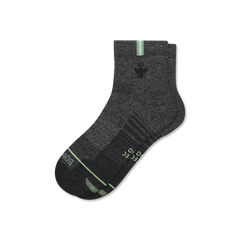 Men's Merino Wool Blend Run Quarter Socks