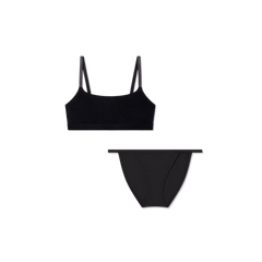 Women’s Super Soft Scoop Bralette + String Bikini Pack