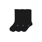 Men's Merino Cashmere Blend Fine Rib Calf Sock 3-Pack