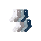 Women's Grippers Half Calf Sock 8-Pack