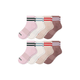 Women's Vintage Stripes Quarter Sock 8-Pack