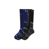 Women's Mid-Cushion Merino Wool Blend Ski & Snowboard Sock 2-Pack