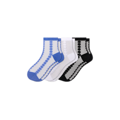 Women’s Sheer Quarter Sock 3-Pack