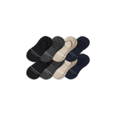 Men's Lightweight Merino Wool Blend No Show Sock 8-Pack