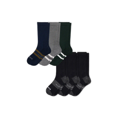 Men’s Everyday Compression Calf Sock 6-Pack (15-20mmHg)