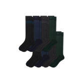 Men's Dress Over the Calf Sock 8-Pack