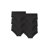 Men's Cotton Modal Blend Flyless Brief 6-Pack
