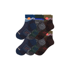 Women's Hiking Quarter Sock 6-Pack