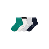 Women's Vintage Stripes Open Knit Quarter Sock 4-Pack