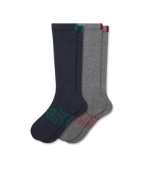 Women’s Everyday Compression Knee High Sock 2-Pack Gift Box