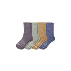 Youth Merino Wool Blend Calf Sock 4-Pack