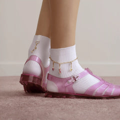 Bombas x Susan Alexandra Charms and Anklet Quarter Socks