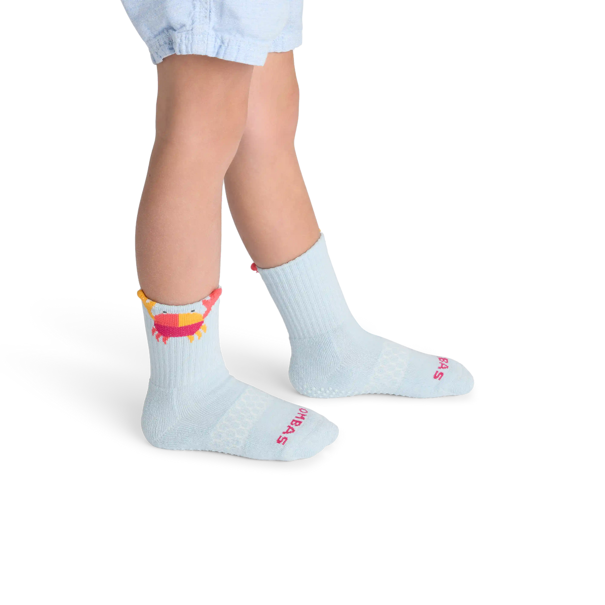 Junior Seaside Gripper Calf Sock 4-Pack