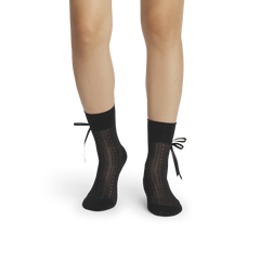 Women’s Pointelle Bow Half Calf Sock 3-Pack