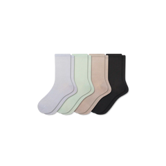 Women's Featherweight Rib Half Calf Sock 4-Pack