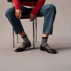 Women's Ruffle Rib Quarter Socks