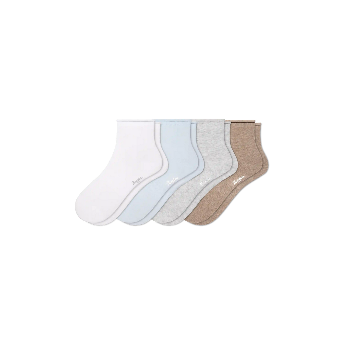 Women’s Roll Top Quarter Sock 4-Pack