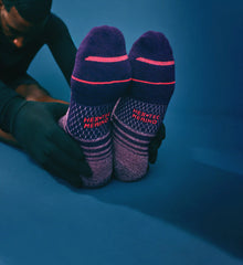 Men's Merino Wool Blend Run Ankle Sock 3-Pack