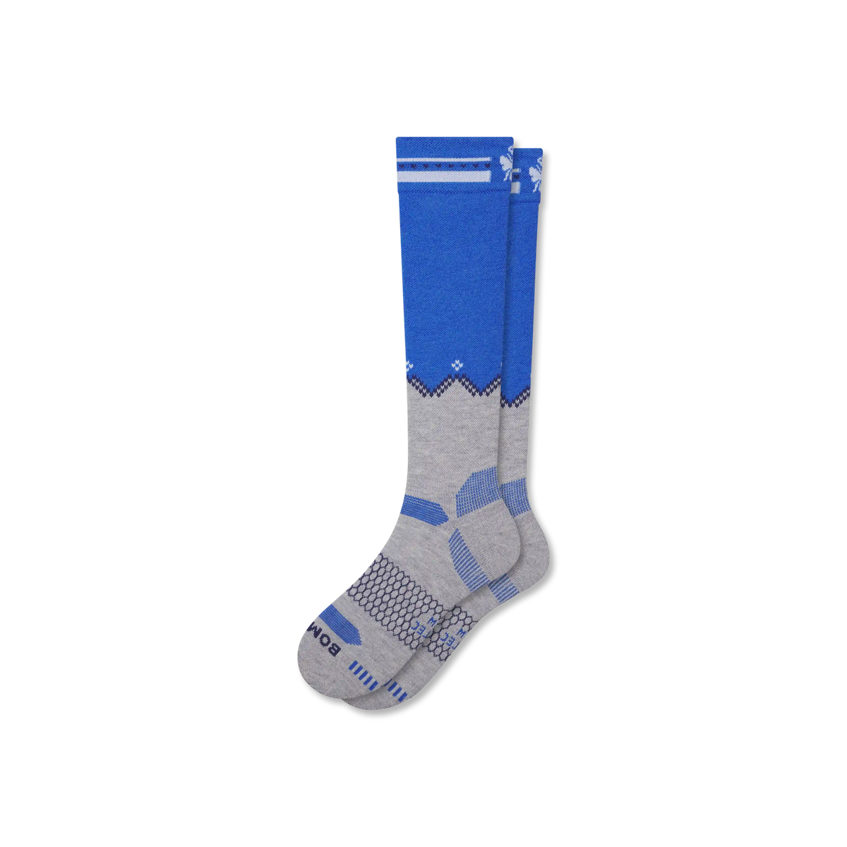 Men's Full-Cushion Merino Wool Blend Ski & Snowboard Socks