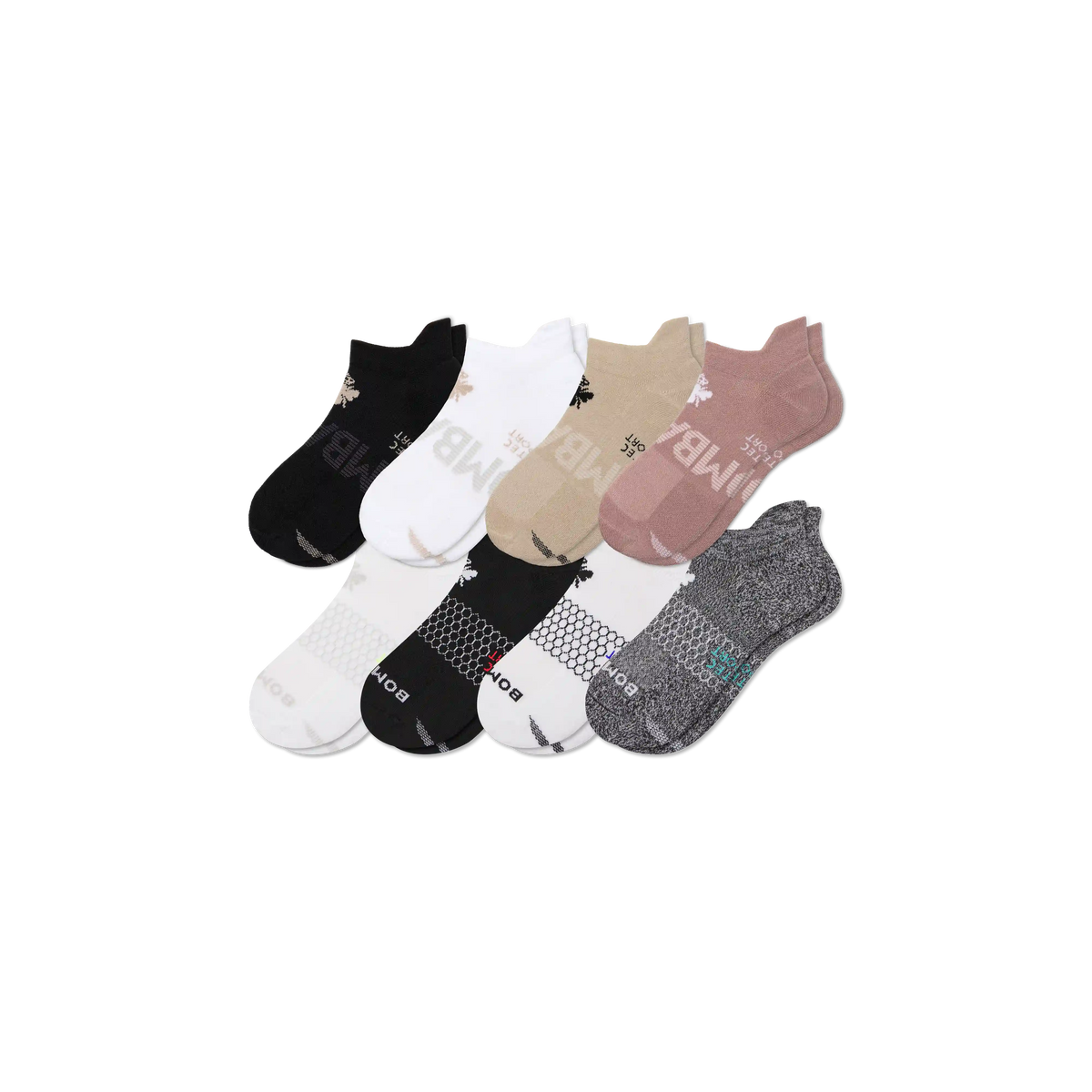Women's All Sport Ankle Sock 8-Pack