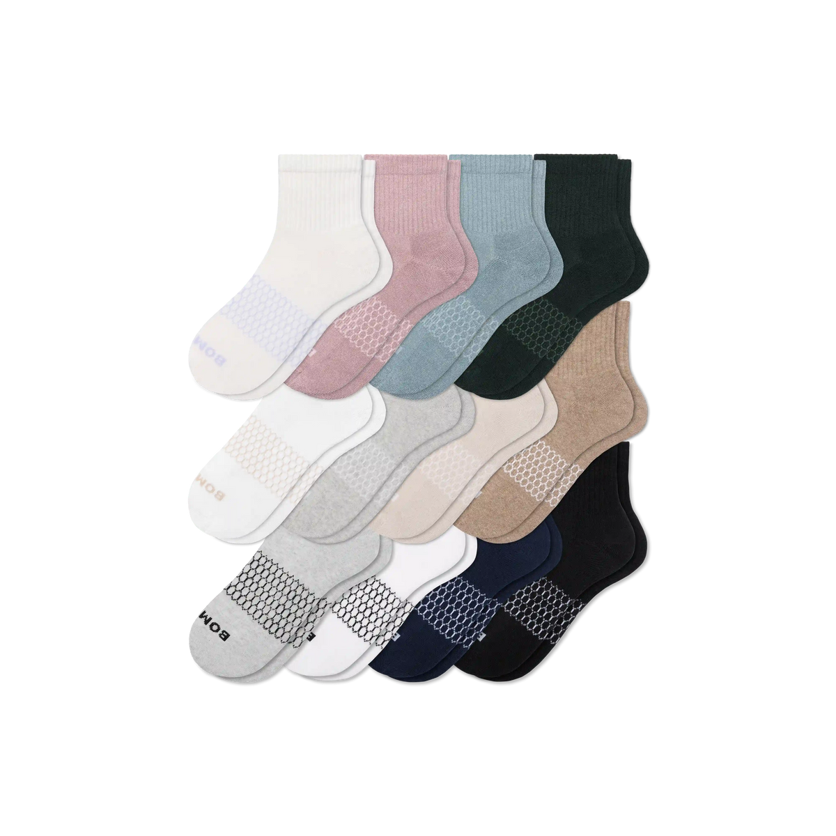 Women's Quarter Sock 12-Pack