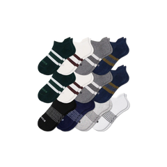 Men's Solids Ankle Sock 12-Pack