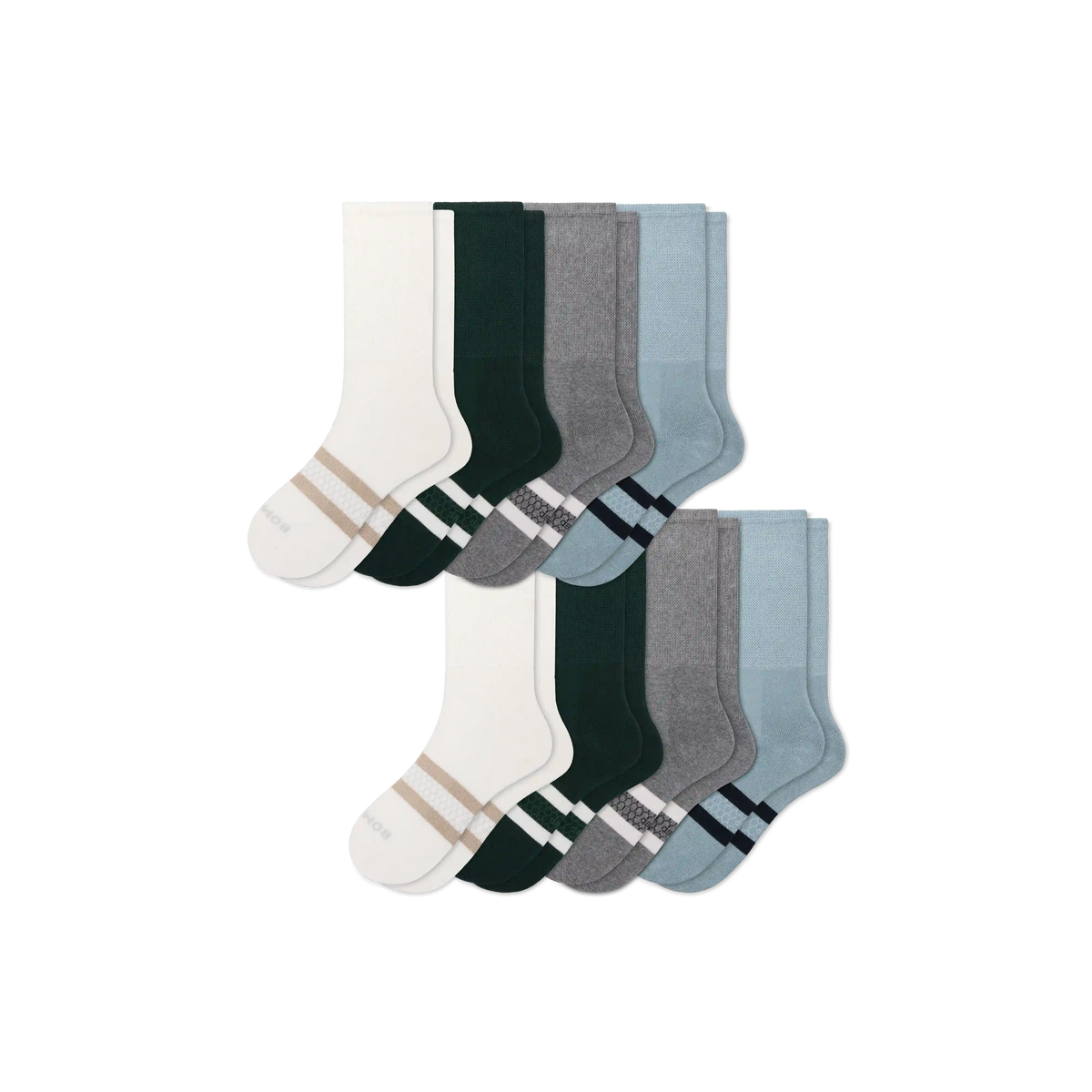 Men's Wide Calf Sock 8-Pack