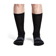 Men's Solids Calf Sock 12-Pack