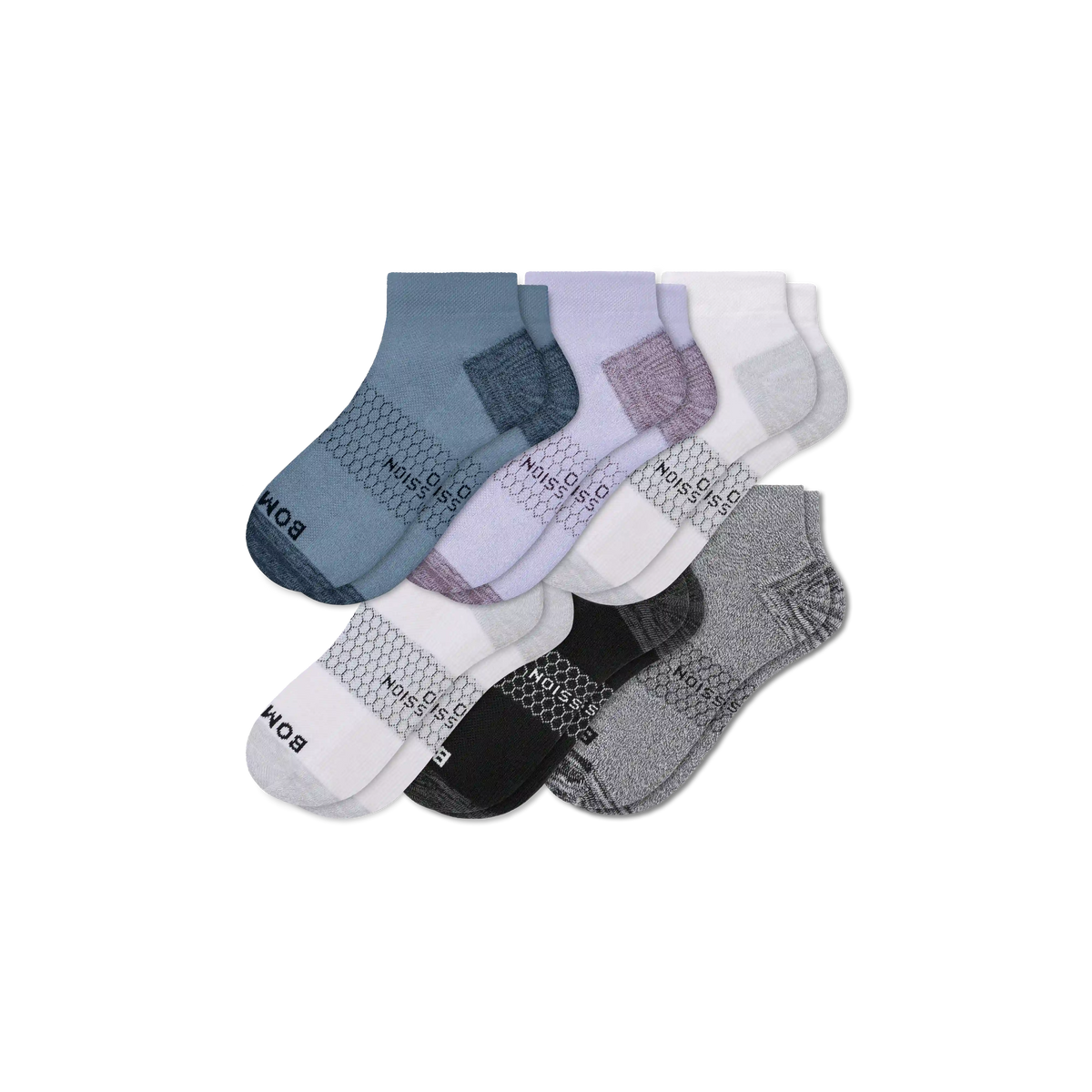 Women's Firm Compression Ankle Sock 6-Pack