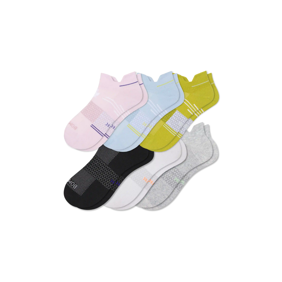 Women's UltraLite Sport Ankle Sock 6-Pack