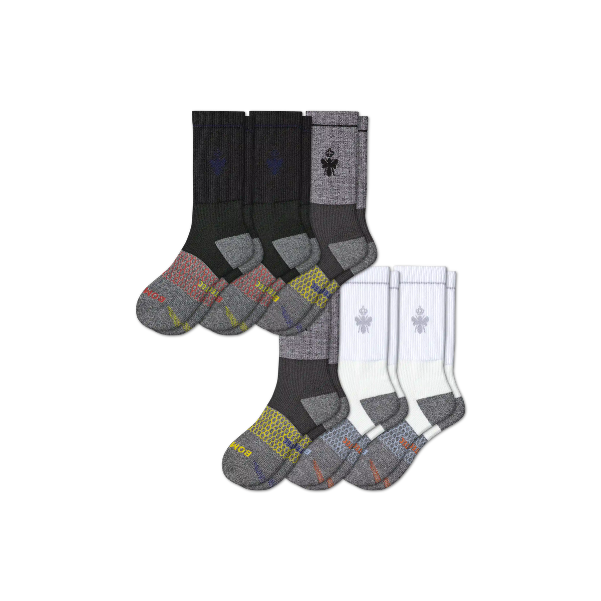 Men's Performance Targeted Compression Calf Sock 6-Pack