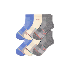 Women's UltraLite Sport Merino Wool Blend Ankle Sock 6-Pack