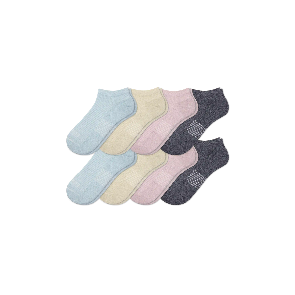 Women's Modern Rib Ankle Sock 8-Pack